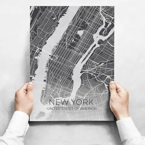 Moderné obrazy Obrazy na stenu - Map of New York