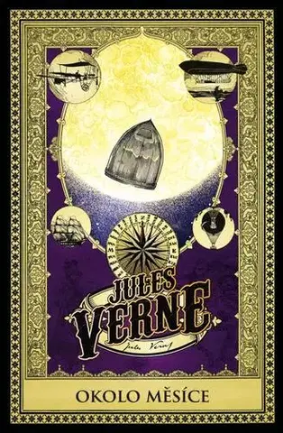 Svetová beletria Okolo Měsíce - Jules Verne