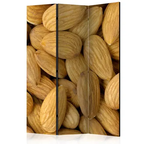 Paravány Paraván Tasty almonds Dekorhome 135x172 cm (3-dielny)