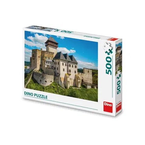 500 dielikov Dino Toys Puzzle Trenčiansky hrad 500 Dino