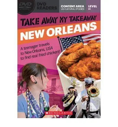 Cudzojazyčná literatúra Take Away My Takeaway: New Orleans - Readers + DVD - Vicky Shipton