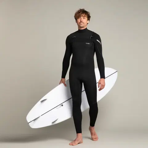 neoprén Pánsky neoprén 900 na surf 4/3 mm čierny