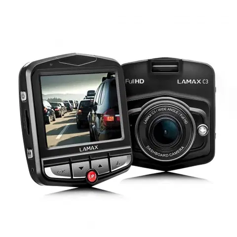 Kamery do auta LAMAX C3, čierna