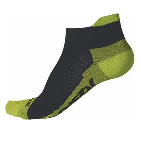 Pánske ponožky Ponožky SENSOR Coolmax Invisible limetka - veľ. 6-8