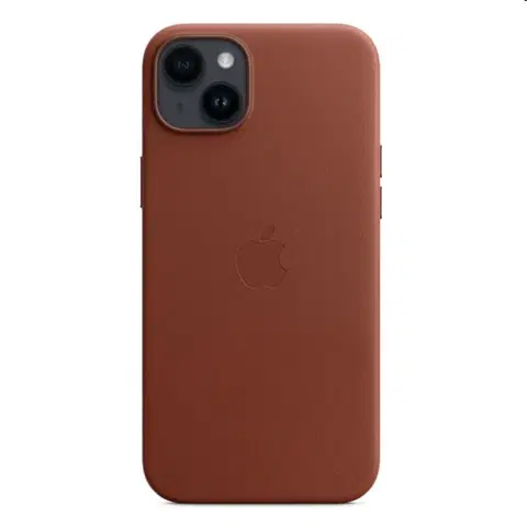 Puzdrá na mobilné telefóny Apple iPhone 14 Plus Leather Case with MagSafe, umber MPPD3ZM/A