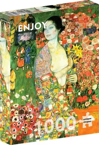 1000 dielikov Enjoy Puzzle Gustav Klimt: The Dancer 1000 Enjoy