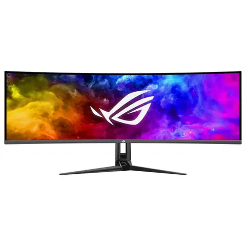 LCD monitory Herný monitor ASUS LCD ROG Swift OLED 49" PG49WCD, 5120x1440, 144 Hz, 0,03 ms, HDMI, DP, USB-C, čierny 90LM09C0-B01970