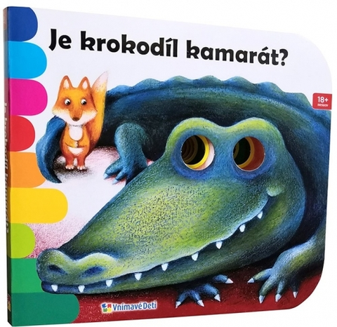 Leporelá, krabičky, puzzle knihy Je krokodíl kamarát?