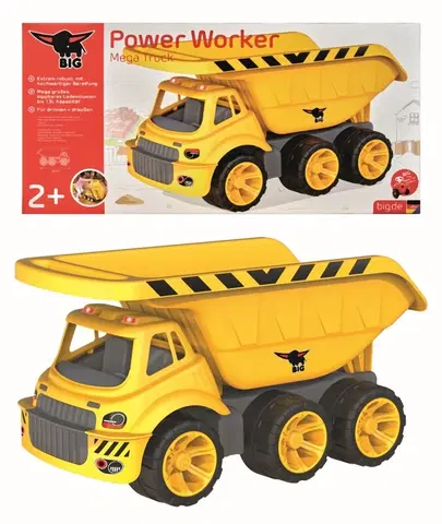 Hračky - dopravné stroje a traktory BIG - Power Worker Mega sklápačka