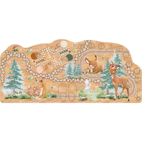 Korkové koberce Detský koberec pre chlapcov a dievčatá - Čarovný les a hry pre deti