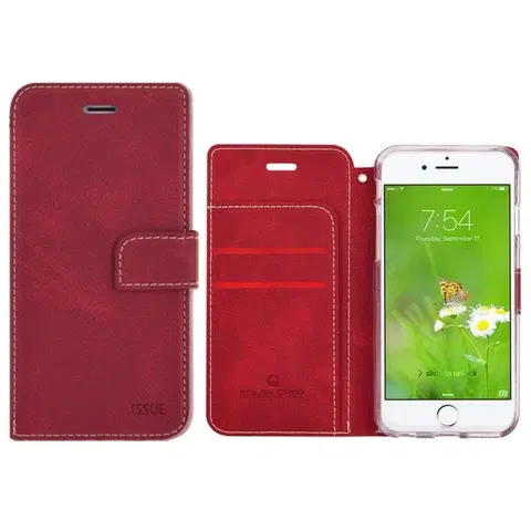Puzdrá na mobilné telefóny Puzdro Molan Cano Issue Book pre Xiaomi Redmi 8A, Red - OPENBOX (Rozbalený tovar s plnou zárukou) 