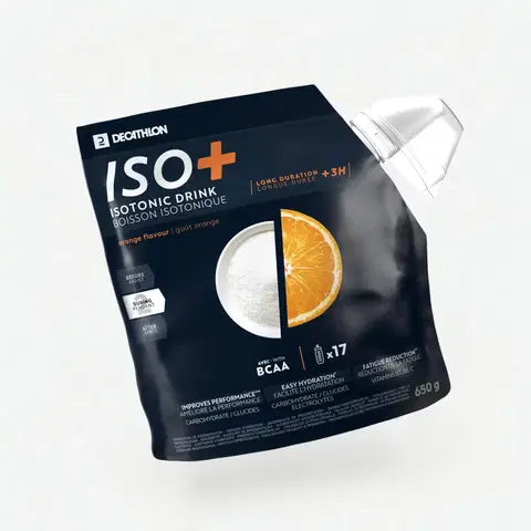 cyklistick Izotonický nápoj v prášku ISO+ pomaranč 650 g