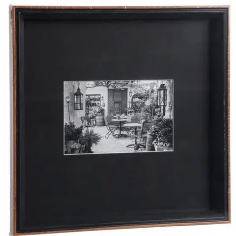 Klasické fotorámčeky Fotorámček Berlin na 10 x 15 cm, MDF 27 x 27 x 3 cm