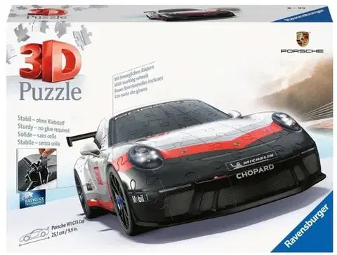 Limitovaná edícia Ravensburger 3D puzzle Porsche GT3 Cup 108 Ravensburger
