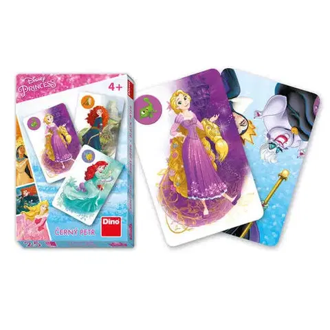 Karty Dino Toys Hracie karty Čierny Peter: Princezné v rozprávke Dino