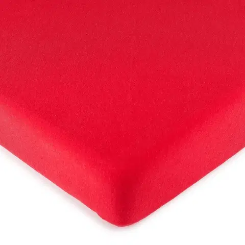 Plachty 4Home jersey prestieradlo červená, 140 x 200 cm
