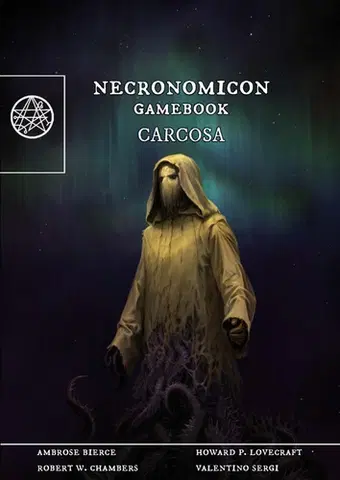 Sci-fi a fantasy Necronomicon: Carcosa (gamebook) - Howard Phillips Lovecraft,Valentino Sergi,Chambers Robert William,Michal Dlouhý