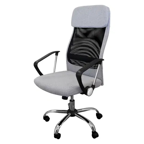 Kancelárske kreslá a stoličky Kancelárske kreslo BOSS sivé