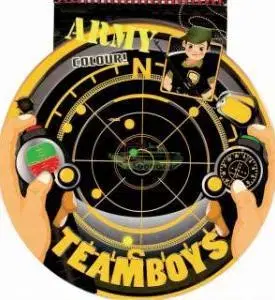 Nalepovačky, vystrihovačky, skladačky Teamboys Army Colour! - hľadač radaru