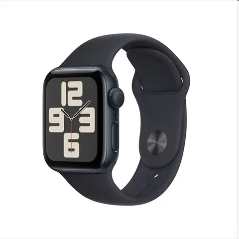 Inteligentné hodinky Apple Watch SE GPS 40mm Midnight Aluminium Case with Midnight Sport Band - M/L