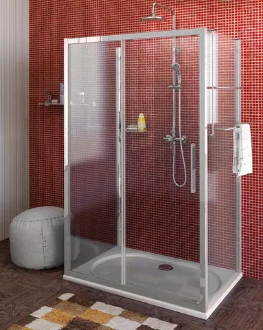 Sprchovacie kúty POLYSAN - LUCIS LINE Sprchový kout tri steny 1300x700x700 L/P varianta DL1315DL3215DL3215
