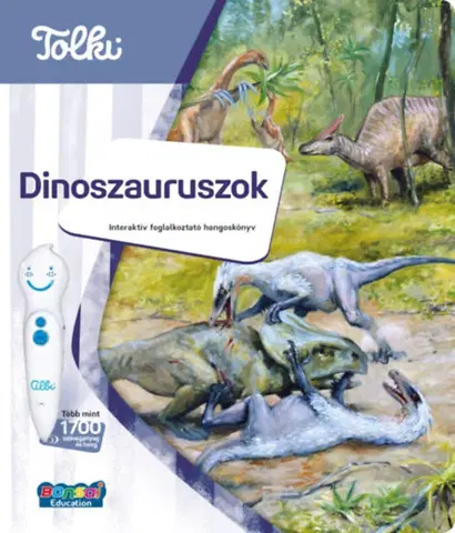 Kúzelné čítanie Albi Hangos könyv - Dinosaurusok - Tolki