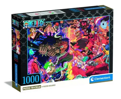 1000 dielikov Puzzle One Piece 1000 compact Clementoni