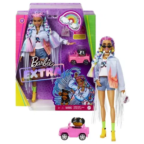 Hračky bábiky MATTEL - Barbie Extra , Mix Produktov